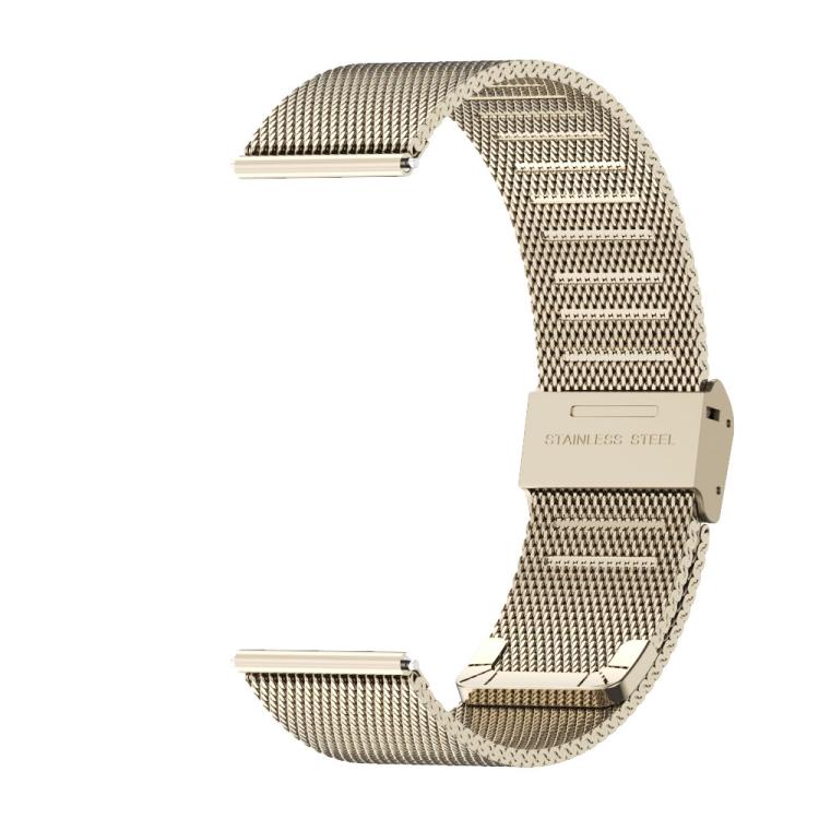 22mm MIJOBS Milan Buckle Metal Watch Band