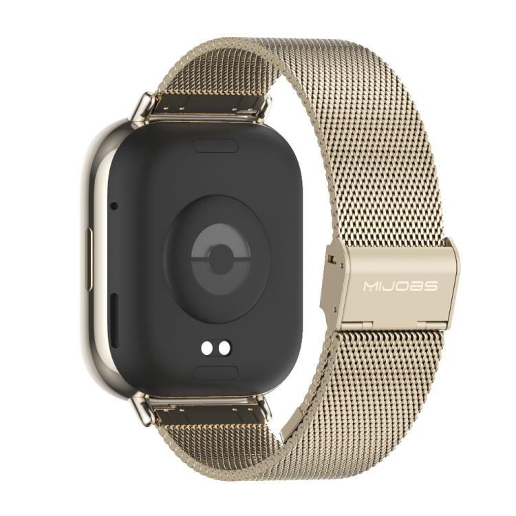 22mm MIJOBS Milan Buckle Metal Watch Band
