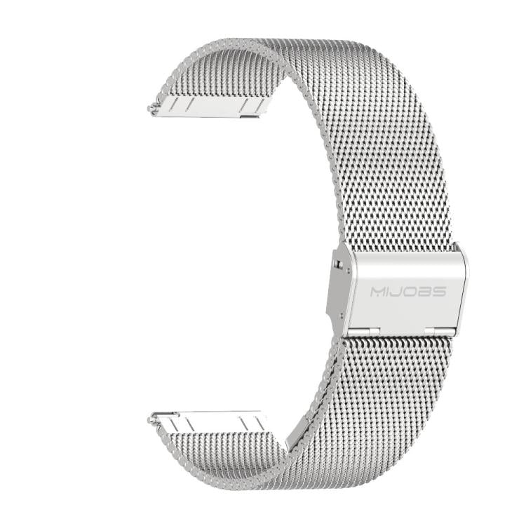 22mm MIJOBS Milan Buckle Metal Watch Band