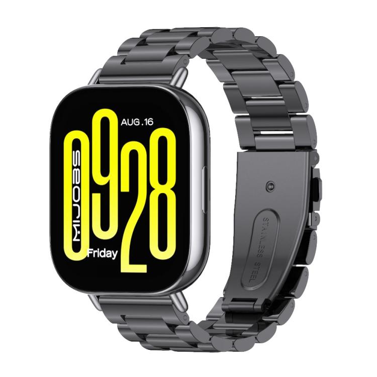 22mm MIJOBS Three Beads Metal Watch Band
