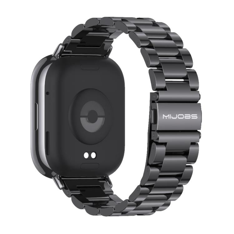 22mm MIJOBS Three Beads Metal Watch Band