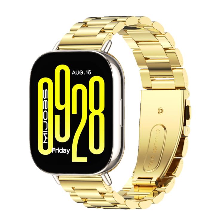 22mm MIJOBS Three Beads Metal Watch Band