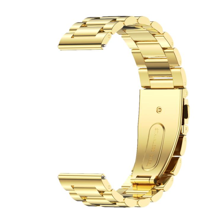 22mm MIJOBS Three Beads Metal Watch Band