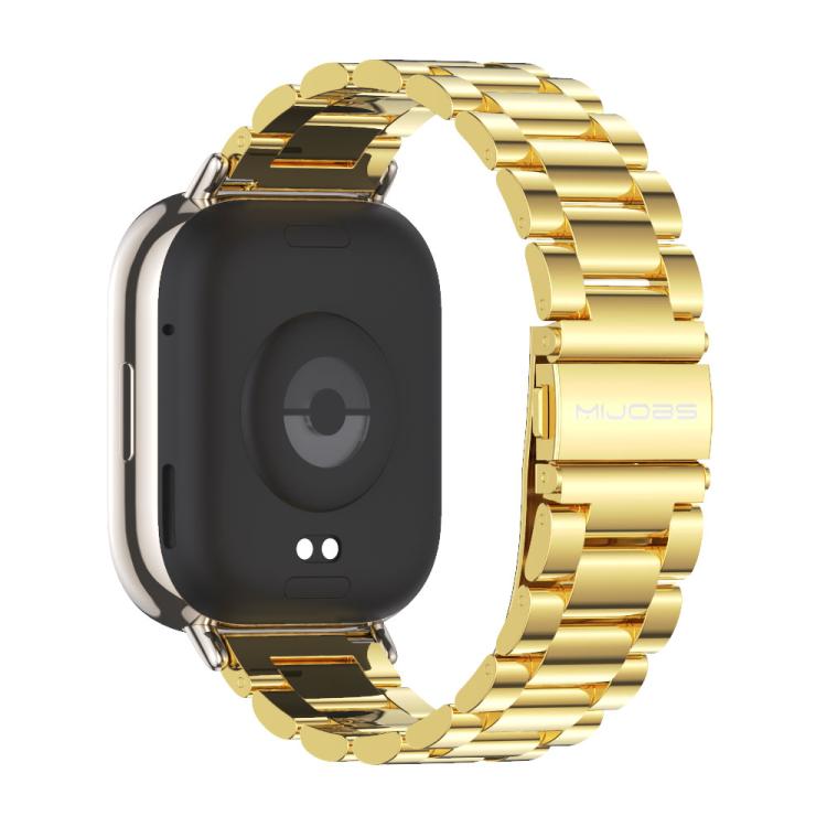 22mm MIJOBS Three Beads Metal Watch Band