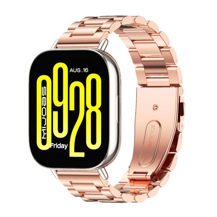 22mm MIJOBS Three Beads Metal Watch Band