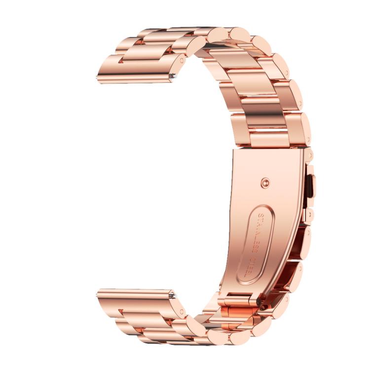 22mm MIJOBS Three Beads Metal Watch Band