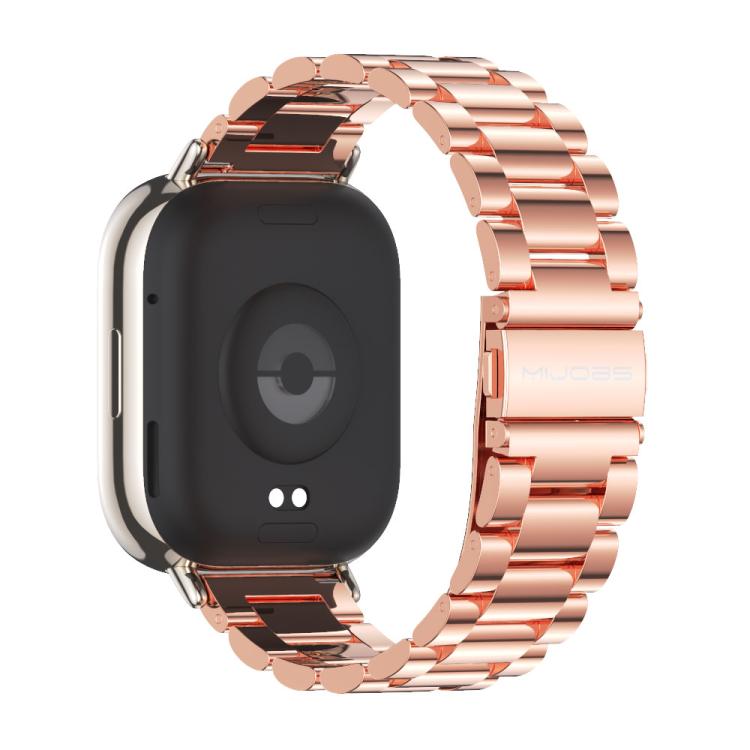 22mm MIJOBS Three Beads Metal Watch Band