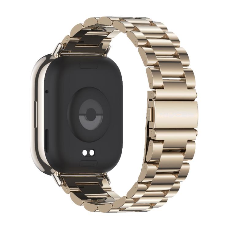 22mm MIJOBS Three Beads Metal Watch Band