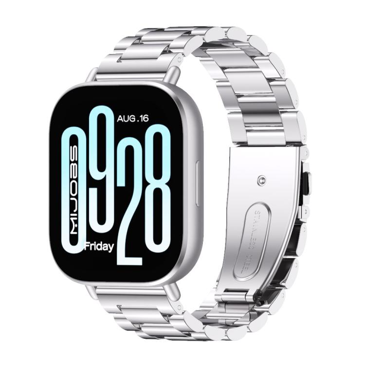 22mm MIJOBS Three Beads Metal Watch Band