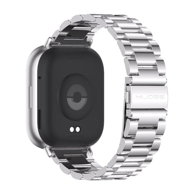 22mm MIJOBS Three Beads Metal Watch Band