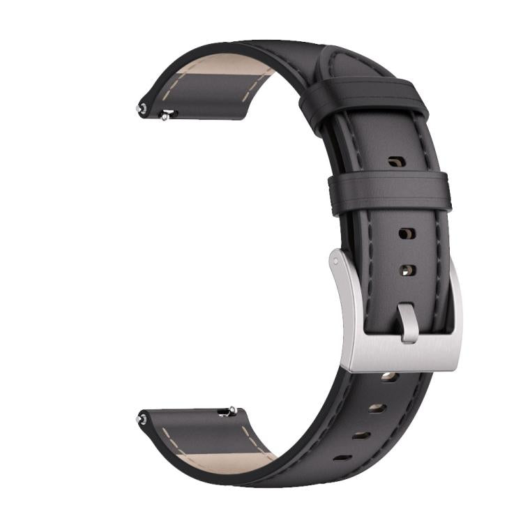 22mm MIJOBS Genuine Leather Watch Band