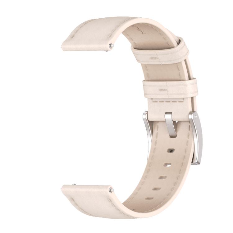 22mm MIJOBS Genuine Leather Watch Band