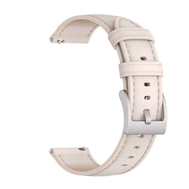 22mm MIJOBS Genuine Leather Watch Band