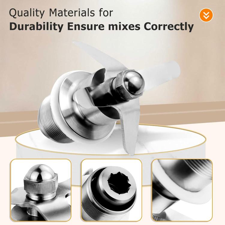 For Waring CB-6 / CB10 / CB15 Gallon Blenders Stainless Steel Juicer Blade 502977 - Silver