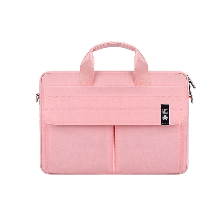 ST08 Handheld Briefcase Carrying Storage Bag with Shoulder Strap for 15.6 inch Laptop