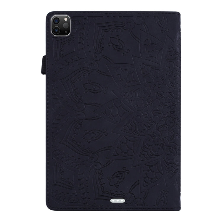 For iPad Air 2022 / 2020 10.9 Calf Texture Embossed Horizontal Flip Leather Case with Holder & Card Slots & Photo Frame