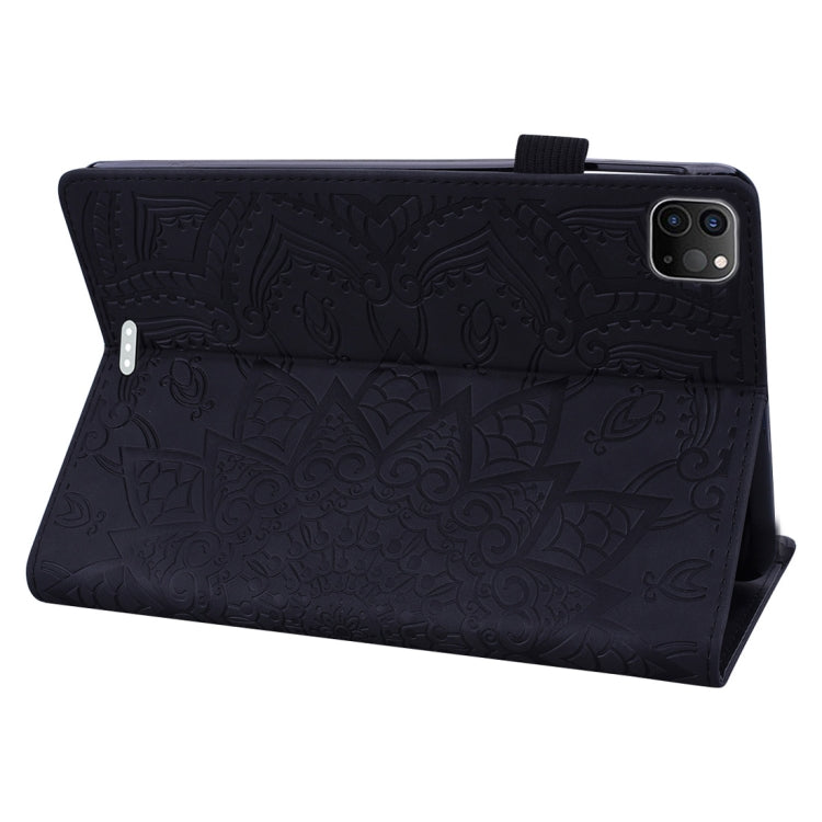 For iPad Air 2022 / 2020 10.9 Calf Texture Embossed Horizontal Flip Leather Case with Holder & Card Slots & Photo Frame
