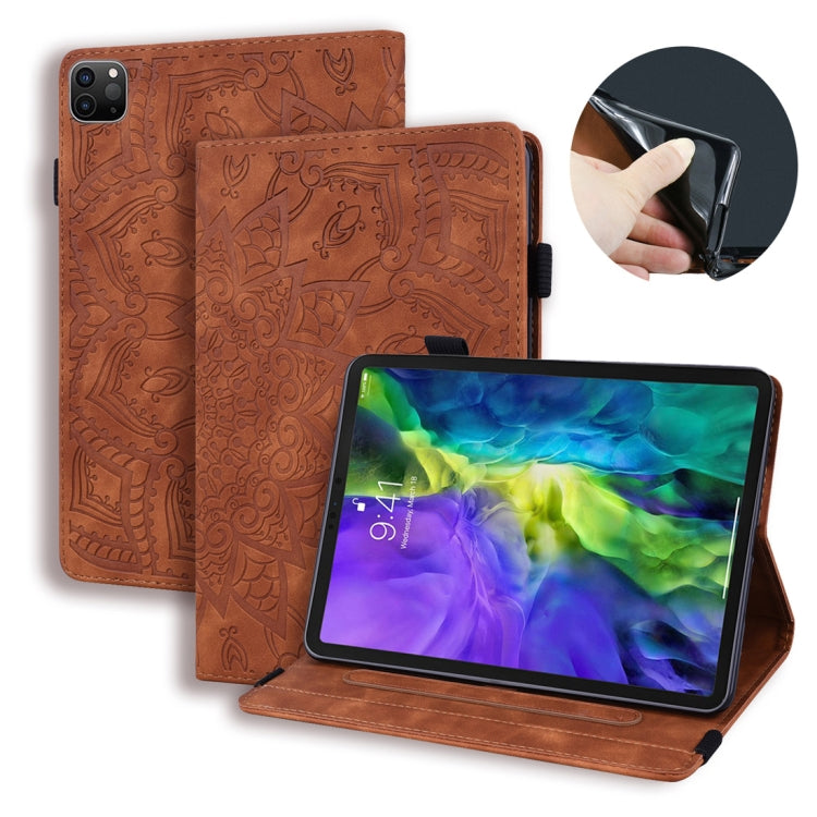 For iPad Air 2022 / 2020 10.9 Calf Texture Embossed Horizontal Flip Leather Case with Holder & Card Slots & Photo Frame