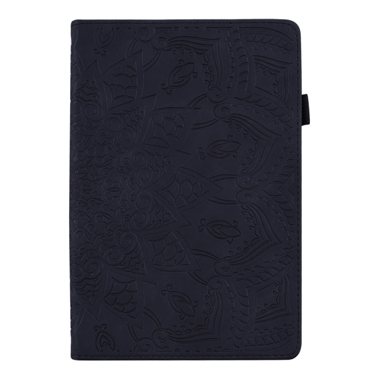 For Samsung Galaxy Tab S8 / Galaxy Tab S7 Calf Texture Embossed Horizontal Flip Leather Case with Holder & Card Slots & Photo Frame