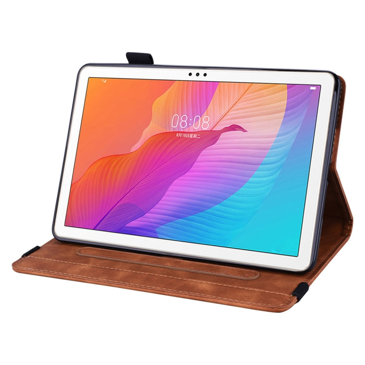 For Huawei Enjoy Tablet 2 Calf Texture Embossed Horizontal Flip Leather Case with Holder & Card Slots & Photo Frame