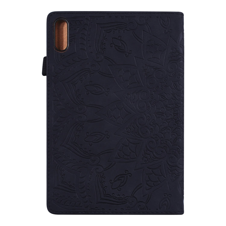 For Huawei MatePad 10.8 Calf Texture Embossed Horizontal Flip Leather Case with Holder & Card Slots & Photo Frame