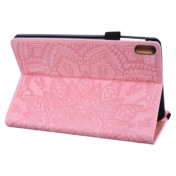 For Huawei MatePad 10.8 Calf Texture Embossed Horizontal Flip Leather Case with Holder & Card Slots & Photo Frame