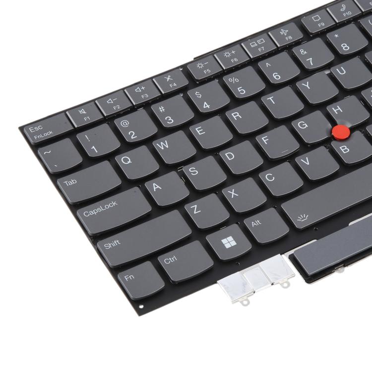 US Version Backlit Laptop Keyboard for Lenovo Thinkpad X1 YOGA 6TH 2021 - Gray