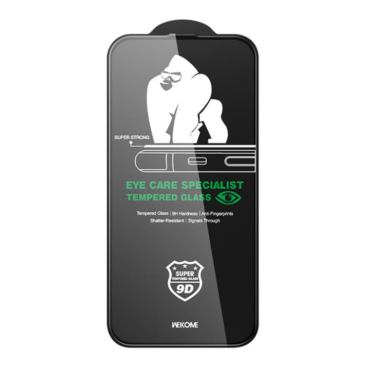 For iPhone 16 Pro WK WTP-126 Vacha Series KinKong Light-Filtering Ultra- Clear Tempered Glass Film