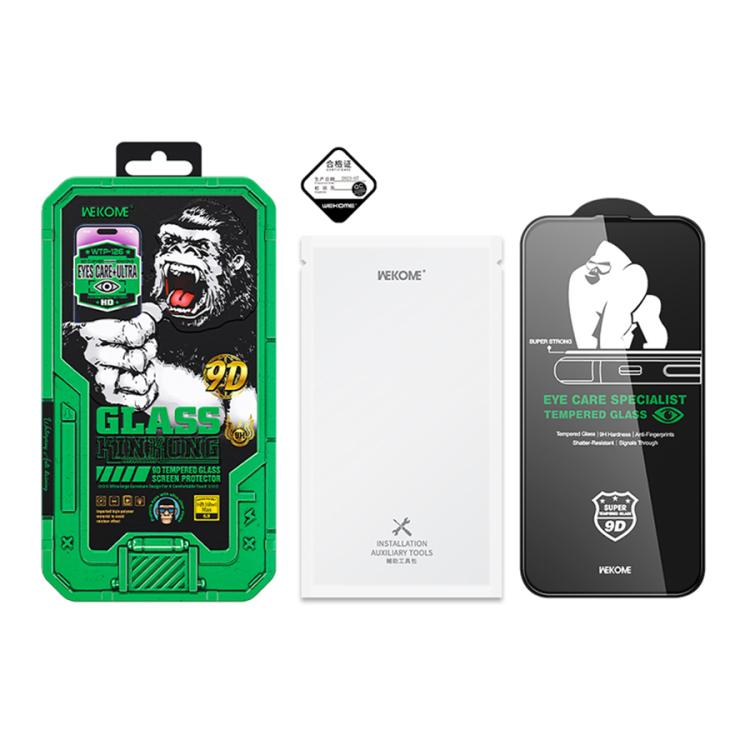 For iPhone 12 / 12 Pro WK WTP-126 Vacha Series KinKong Light-Filtering Ultra- Clear Tempered Glass Film