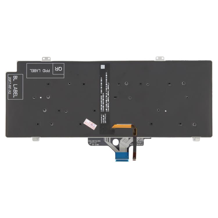 US Version Backlit Laptop Keyboard for Dell Latitude 7420 5420 - Black