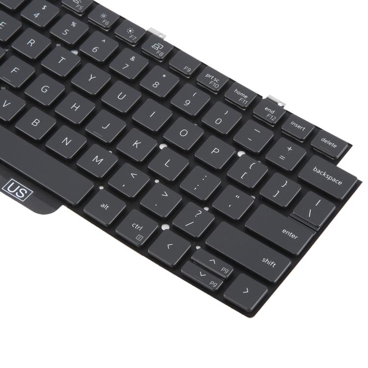 US Version Backlit Laptop Keyboard for Dell Latitude 5320 7320 - Black