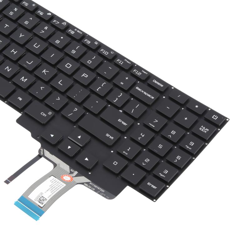 US Version Backlit Laptop Keyboard for Xiaomi Redmi G 2021 2020 XMG2003-AJ/AB/-AL RMG2104-AJ 2102-AB Gaming RMG2103 - Black
