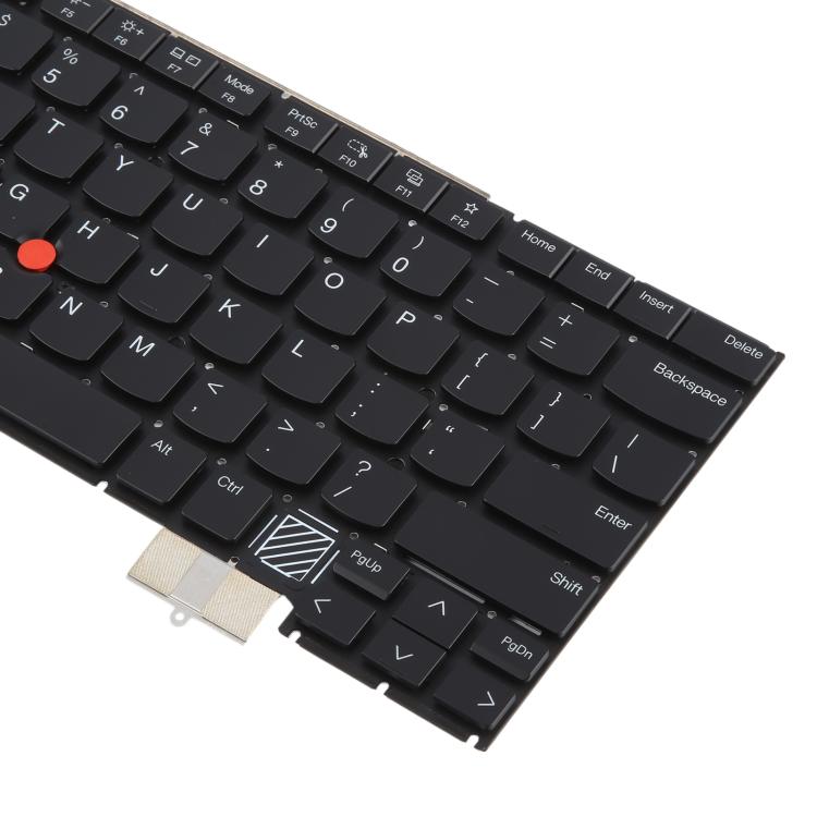 US Version Backlit Laptop Keyboard for Lenovo Thinkpad X1C X1 carbon Gen12 2024 - Black
