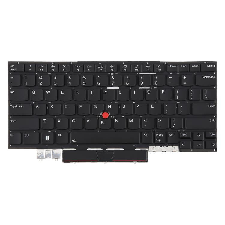 US Version Backlit Laptop Keyboard with Pointing for Lenovo IBM ThinkPad X1C X1 carbon 9th Gen9 10th Gen10 2021/2022 TP00129A TP00129B - Black