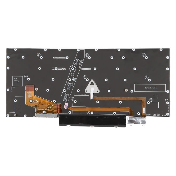 US Version Backlit Laptop Keyboard with Pointing for Lenovo IBM ThinkPad X1C X1 carbon 9th Gen9 10th Gen10 2021/2022 TP00129A TP00129B - Black