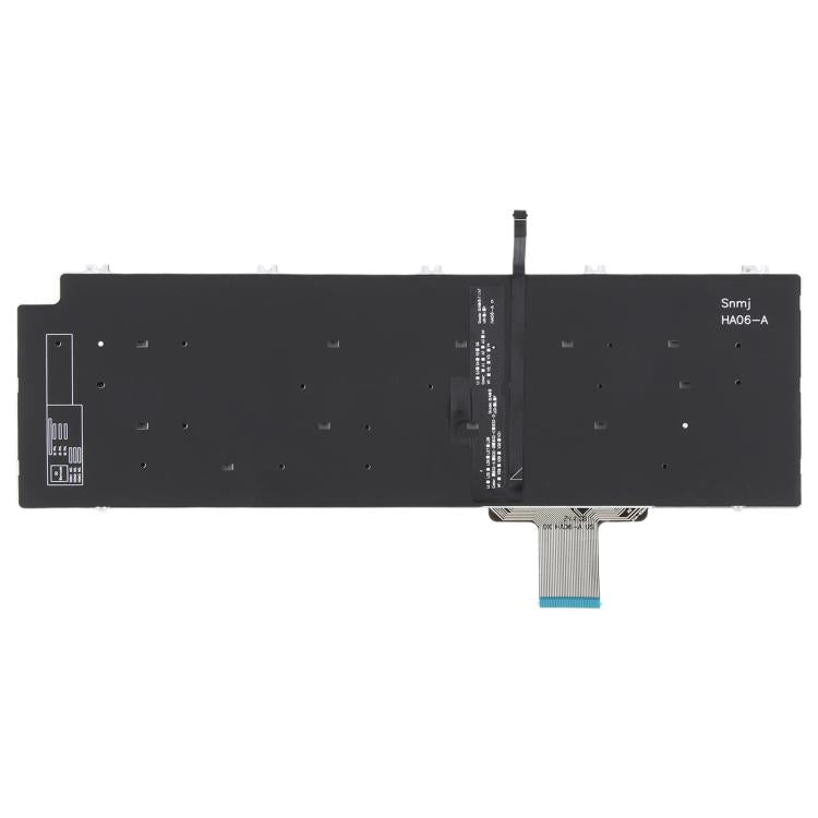 US Version Laptop Keyboard for Dell Precision 7550 7750 7560 7760 - Black