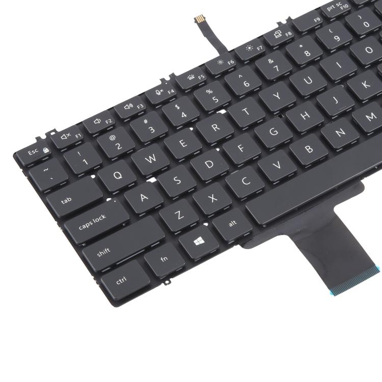 US Version Laptop Keyboard for Dell Precision 7550 7750 7560 7760 - Black