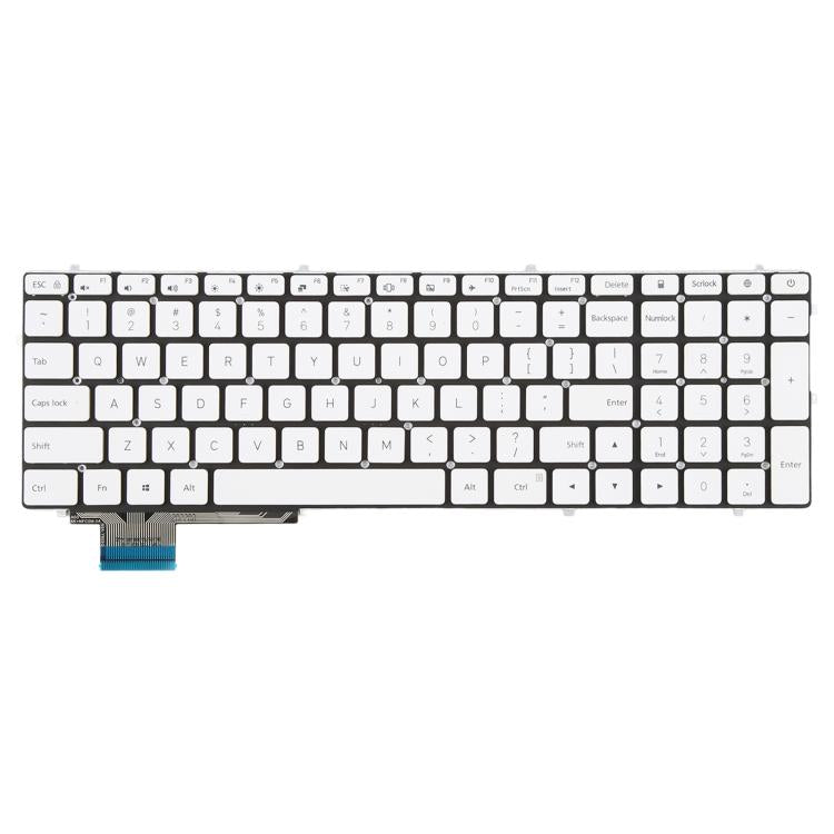 US Version Laptop Keyboard for Xiaomi Mi Notebook RUBY MX110 TM1802 TM1709 TM1705 AA/AC/AD/AF/AG - White