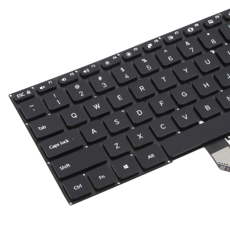 US Version Laptop Keyboard for Xiaomi MIUI Redmibook 13 inch 14S Ryzen R5 AIR15 M3 XMA1903 - Black