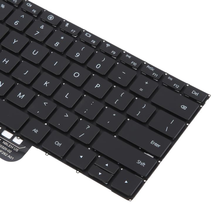 US Version Laptop Keyboard for Huawei Madebook D14 D15 2023 MDF-16 MDG-16 MDG-24 FLMH-16 FLMH-32 - Black