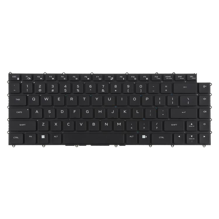 US Version RGB Backlit Laptop Mechanical Keyboard for DELL M16 R1 X16 R1 R2 W0X5N5 - Black