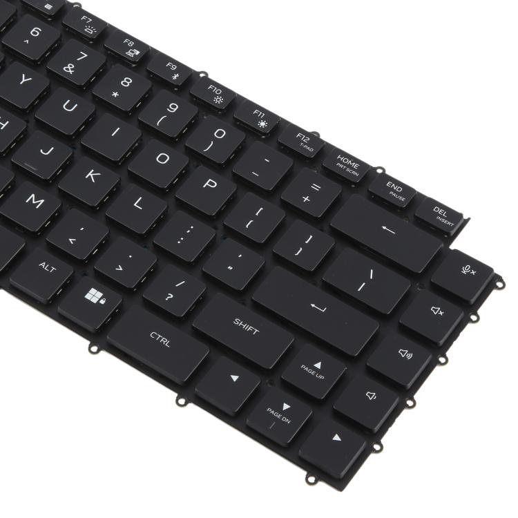 US Version RGB Backlit Laptop Mechanical Keyboard for DELL M16 R1 X16 R1 R2 W0X5N5 - Black