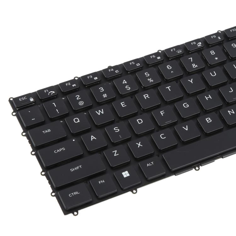 US Version RGB Backlit Laptop Mechanical Keyboard for DELL M16 R1 X16 R1 R2 W0X5N5 - Black