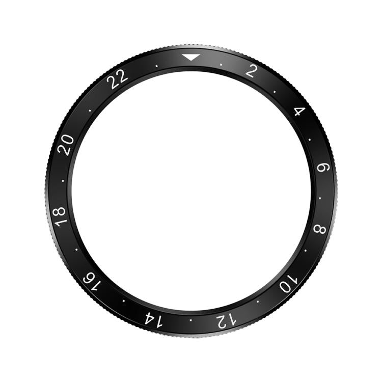 For Xiaomi Watch S4 / Watch S3 Number Dots Smart Watch PC Bezel Ring Frame - Black