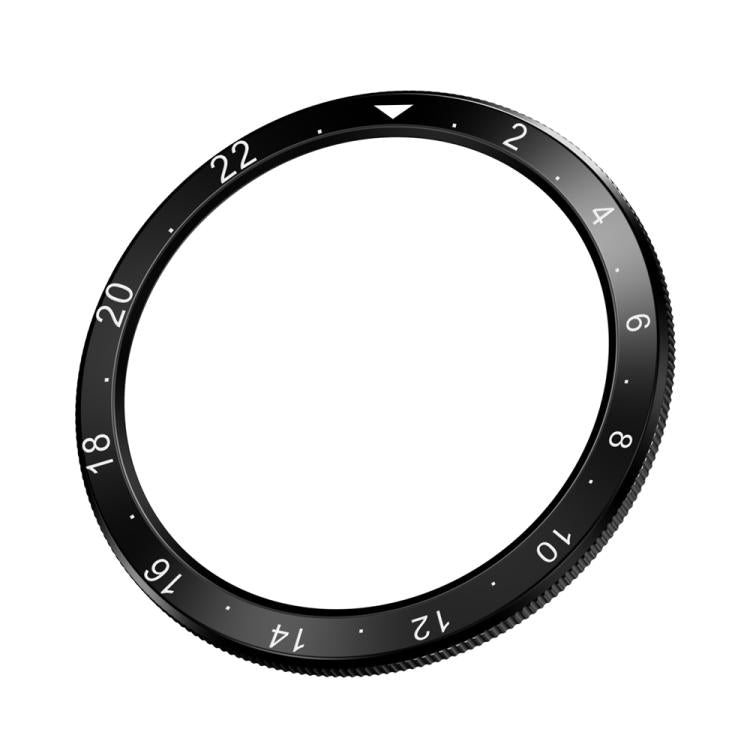 For Xiaomi Watch S4 / Watch S3 Number Dots Smart Watch PC Bezel Ring Frame - Black