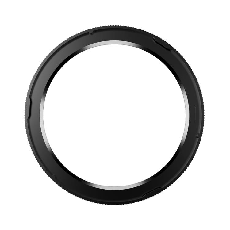 For Xiaomi Watch S4 / Watch S3 Number Dots Smart Watch PC Bezel Ring Frame - Black