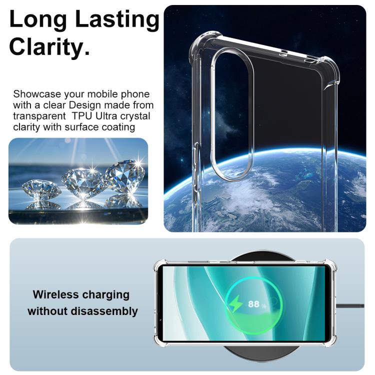 For Sony Xperia 1 VII imak Shockproof Airbag TPU Phone Case