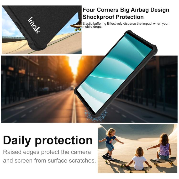 For Sony Xperia 1 VII imak Shockproof Airbag TPU Phone Case