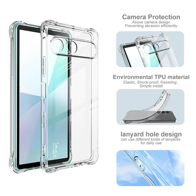 For Sony Xperia 10 VII imak Shockproof Airbag TPU Phone Case