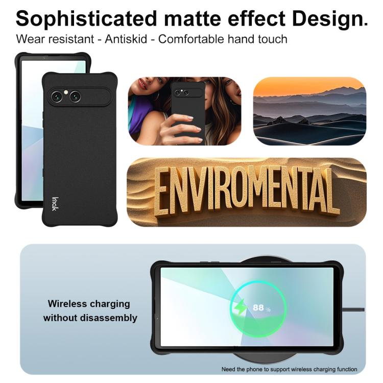For Sony Xperia 10 VII imak Shockproof Airbag TPU Phone Case